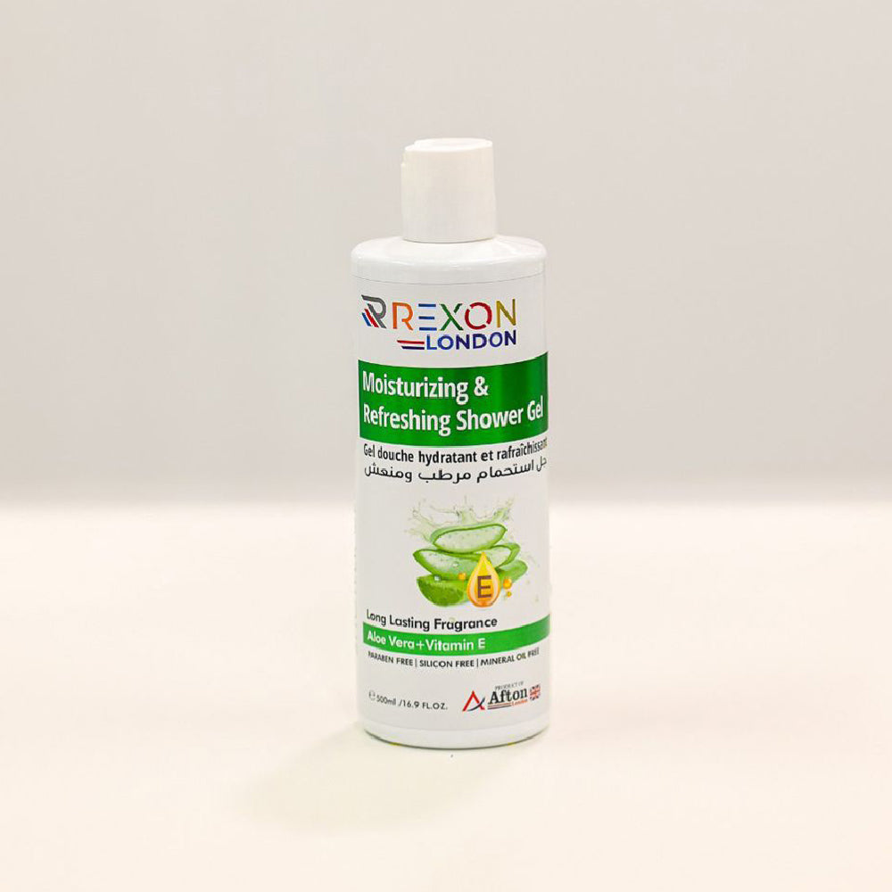 Moisturizing & Refreshing Shower Gel-Aloe Vera + Vitamin E