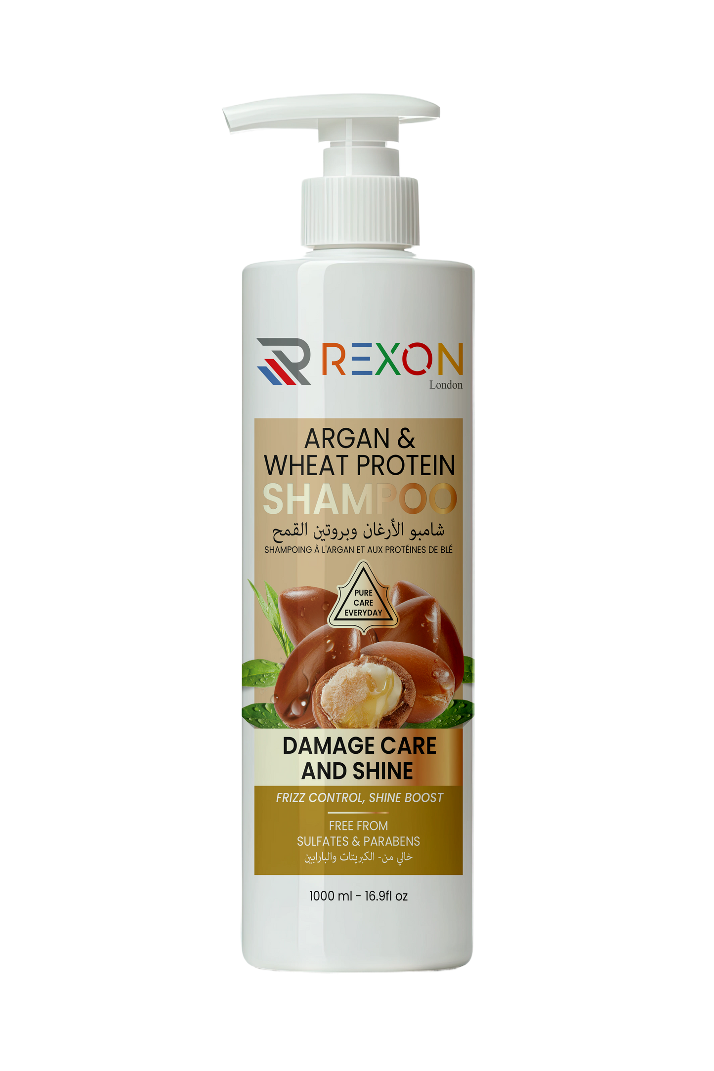 Argan & Wheat Protein Shampoo