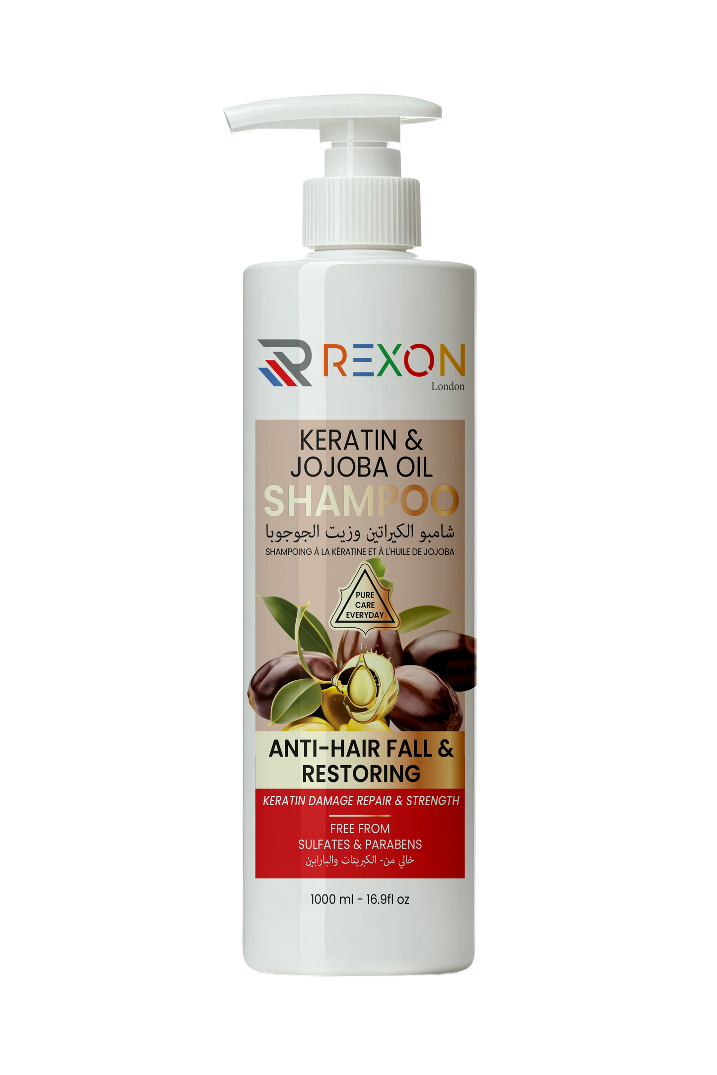 Keratin & Jojoba Oil Shampoo
