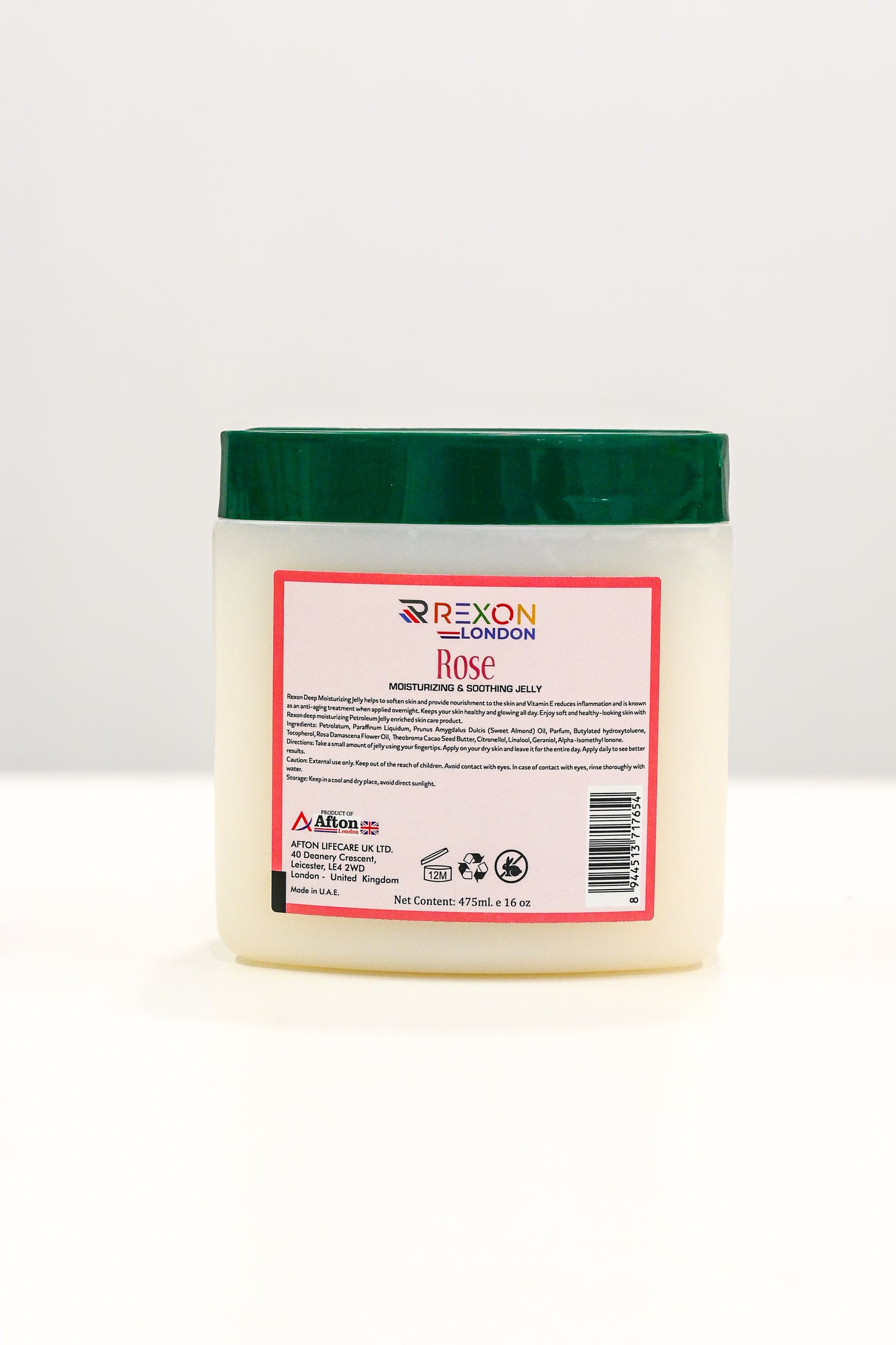 Rose With Vitamin E - Moisturizing and Soothing Jelly
