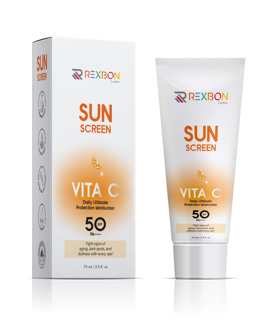 SPF 50 With Ceramide, Vitamin C And Papaya Extract