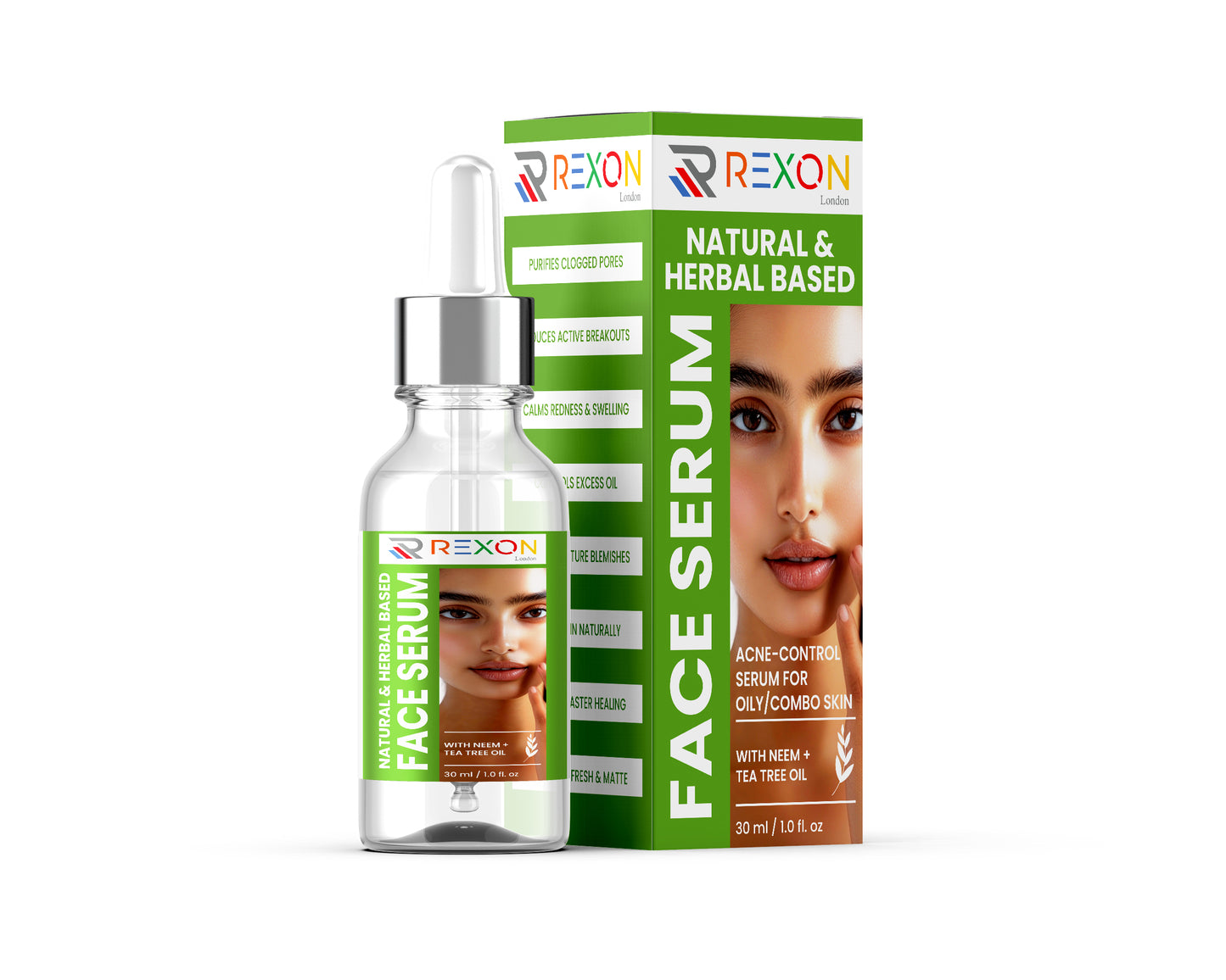 Neem & Tea Tree Acne-Control Face Serum