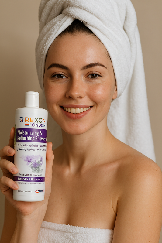 Moisturizing & Refreshing Shower Gel-Lavender & Rosemary