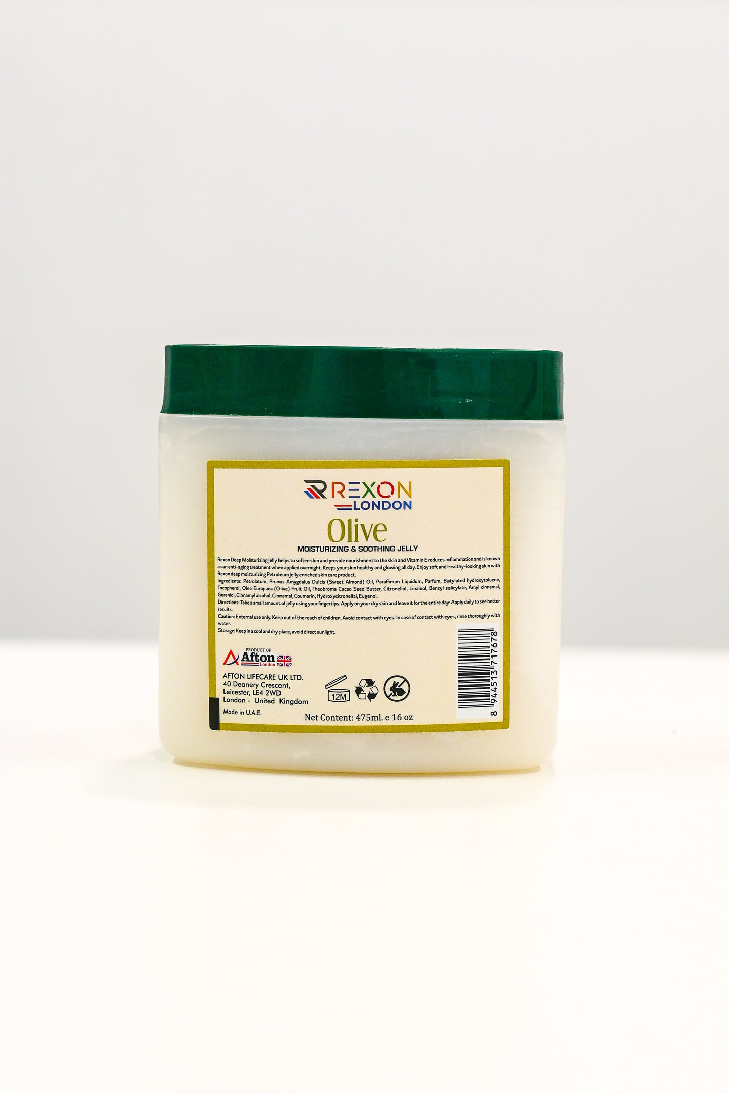 Olive with Vitamin E - Moisturizing and Soothing Jelly