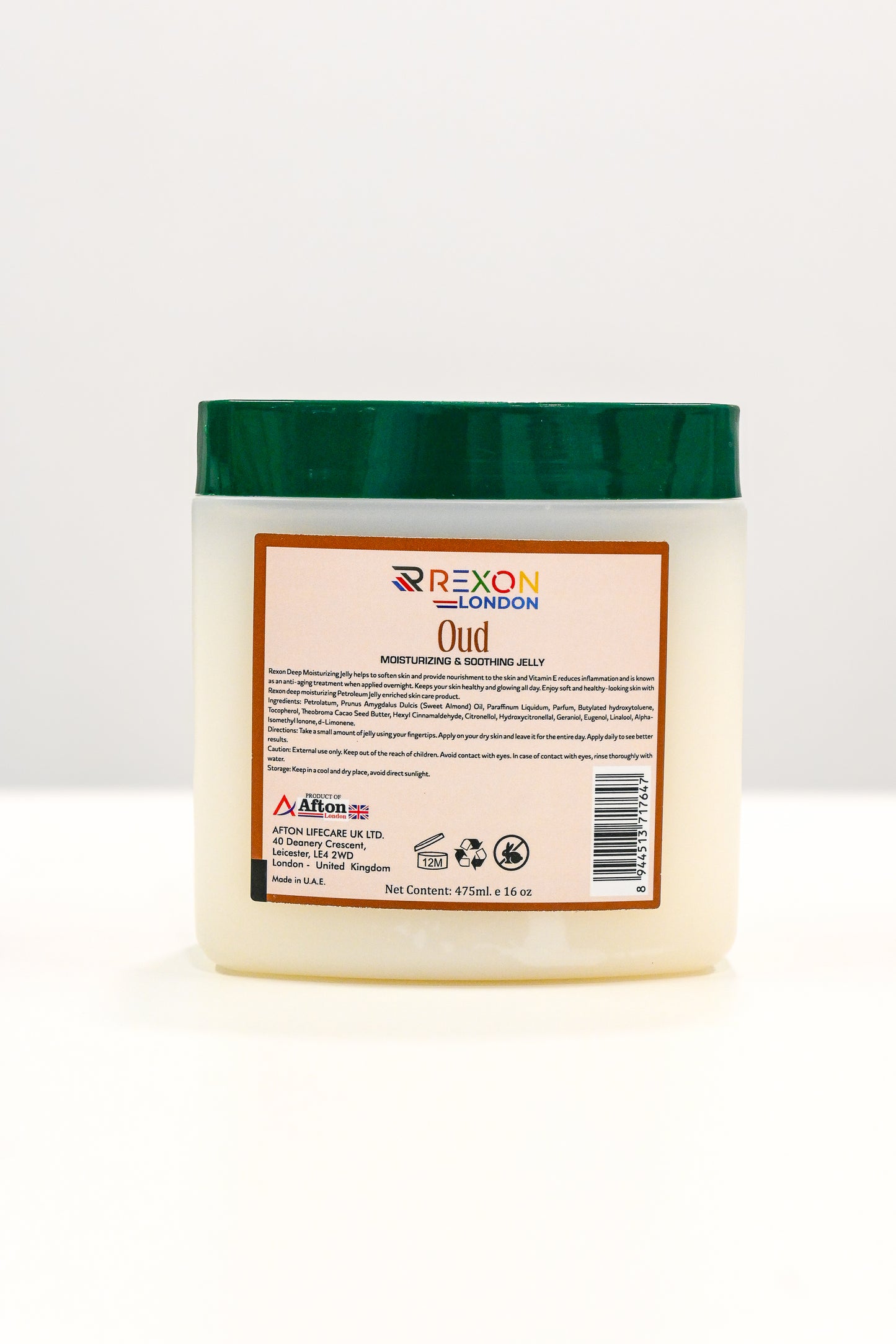 Oud with Vitamin E - Moisturizing and Soothing Jelly