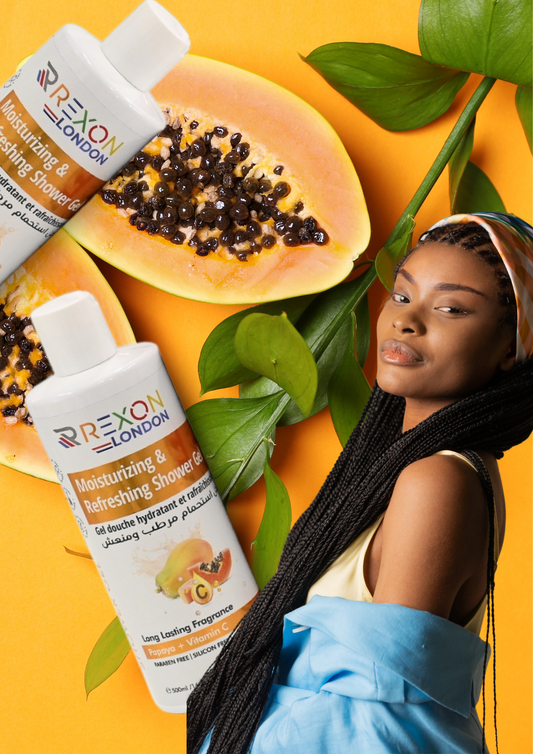 Moisturizing & Refreshing Shower Gel-Papaya & Vitamin C