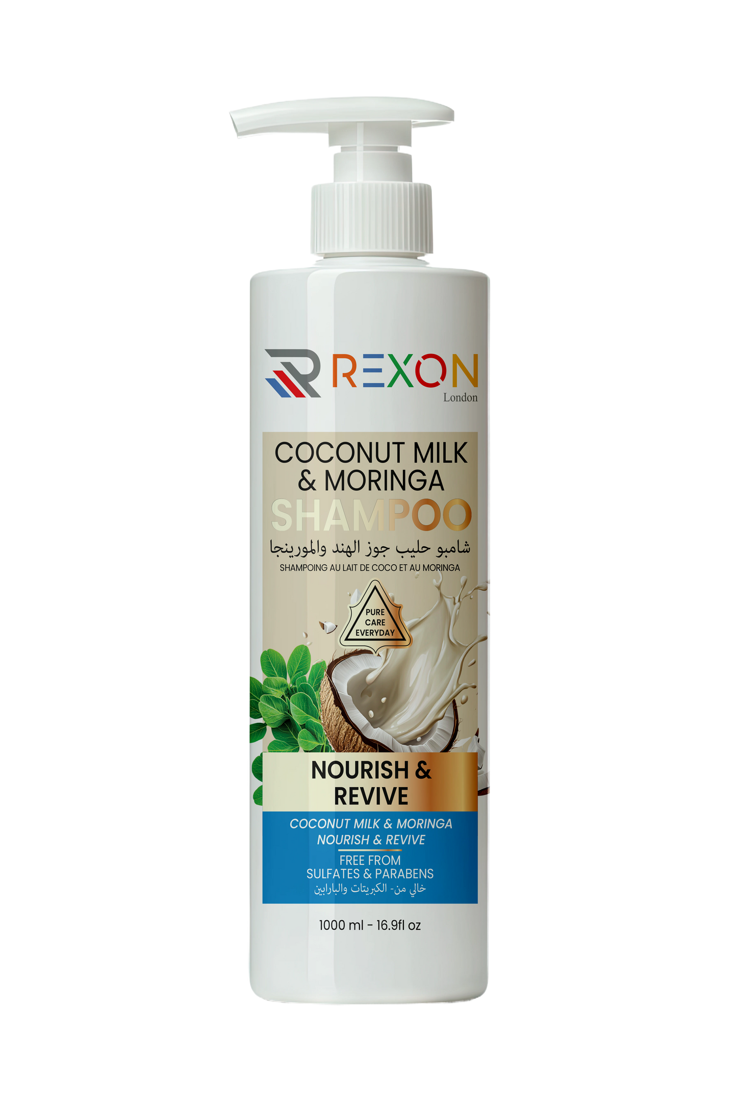 Coconut Milk & Moringa Shampoo