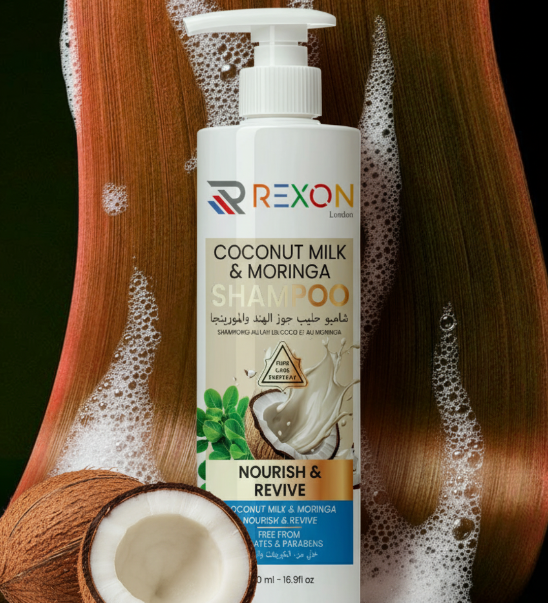 Coconut Milk & Moringa Shampoo