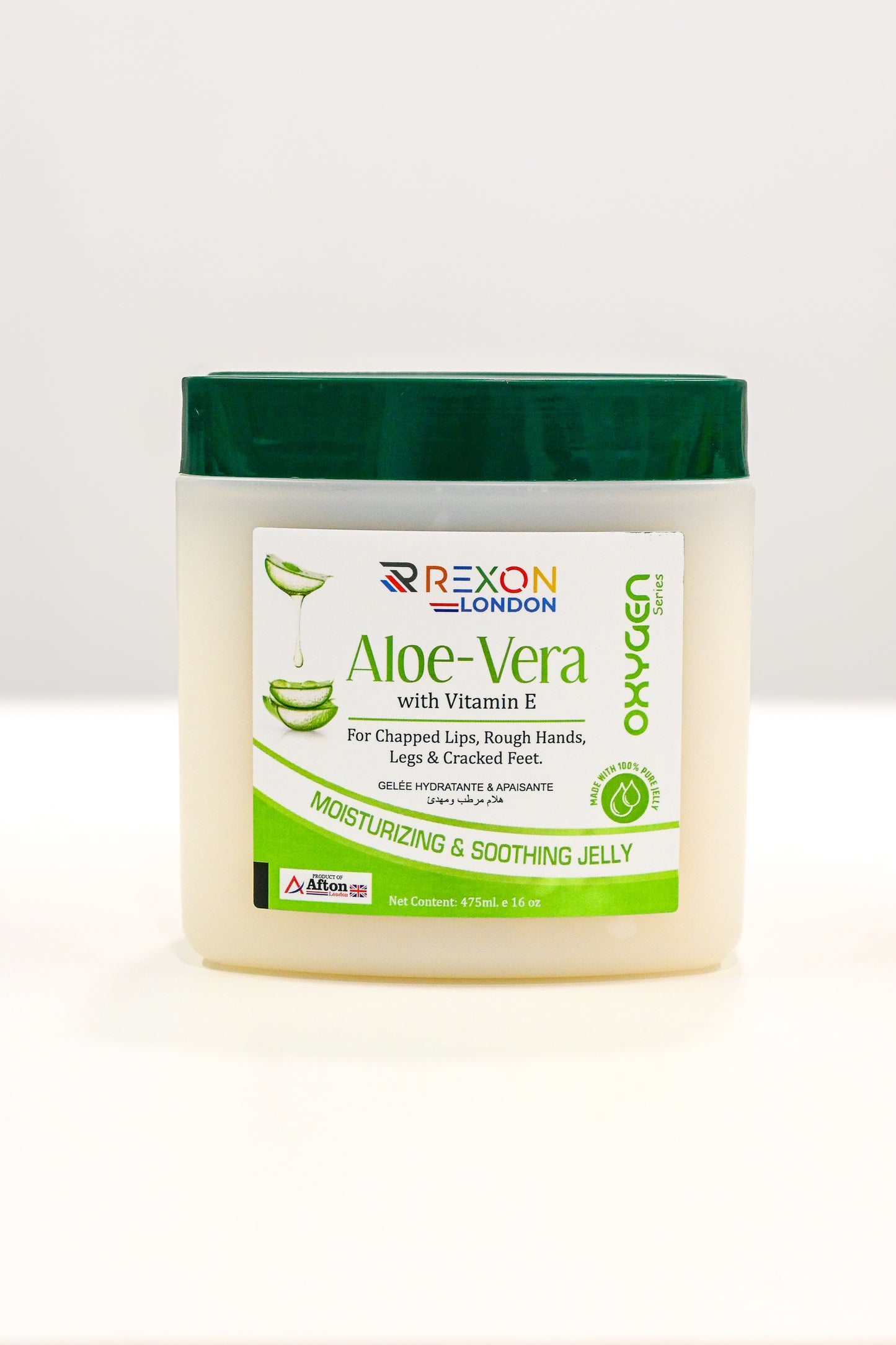 Aloe Vera with Vitamin E - Moisturizing and Soothing Jelly