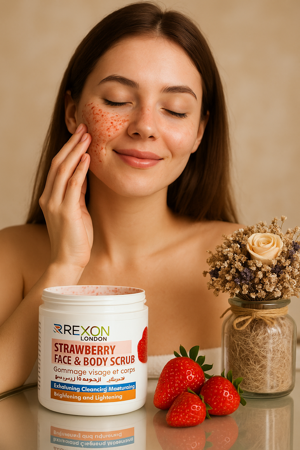 Strawberry Face & Body Scrub