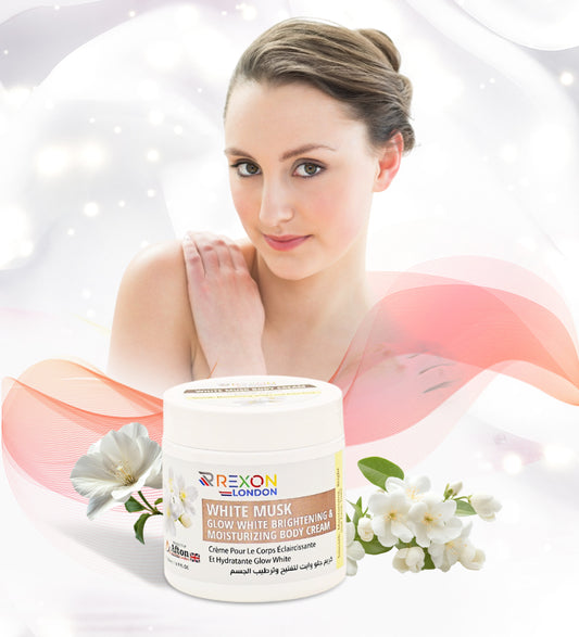 White Musk- Glow White Brightening & Moisturizing Body Cream