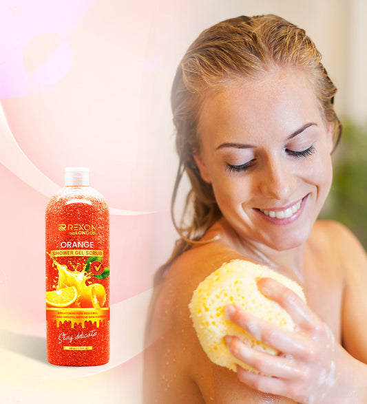 Orange Shower Gel Scrub