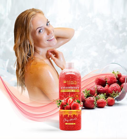 Strawberry Shower Gel Scrub
