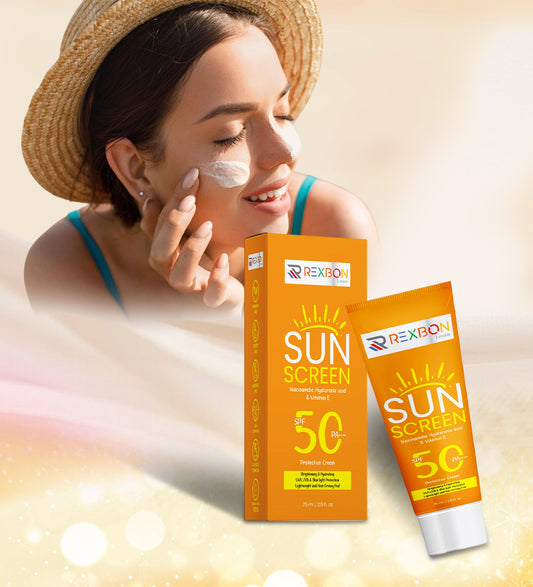 SPF 50 Sunscreen With Niacinamide, Hyaluronic Acid & Vitamin E